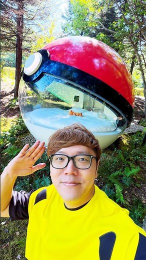 I Stayed Inside a Giant Poké Ball