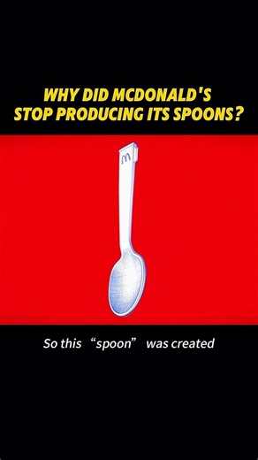 Why did McDonald's stop producing its spoons?#knowledge #science #usa🇺🇸