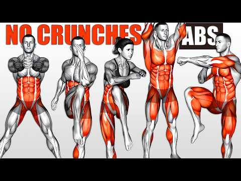 10 Min Standing Abs Workout | No Crunches, Beginner Friendly & At Home