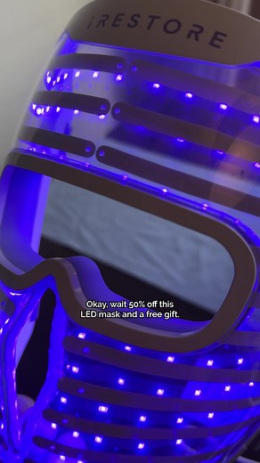 2.4K views · 68 reactions | 50% Off plus a FREE gift Black Friday is here, and so is your chance to get the Illumina Face Mask for 50% off! Be first in line for our biggest deal of the year. Shop now and glow brighter for half the price. | Wellness Rewired | Facebook