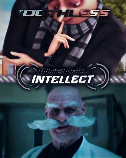 Gru Vs Gerald Robotnik