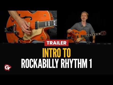 Intro To Rockabilly Rhythm 1 (Trailer) #rockabilly #guitarlessons ‪@BarrettWilson‬