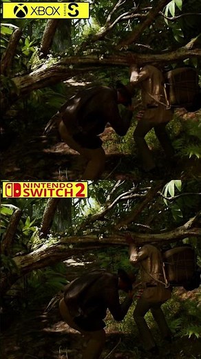 Indiana Jones and the Great Circle Nintendo Switch 2 vs Xbox Series S Graphics Comparison