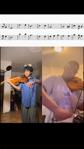 Harry Rughoo on Instagram: "Silent night for violin and viola with @amarehamviolinist #viola #violin #silent night #sibeliusviolinconcerto #duets"