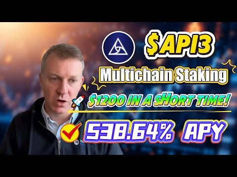 Steady Returns in a Turmoil: Stake API3 in API3 and Harvest APY 538.64% Consistently