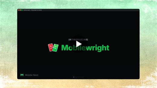 Introducing Mobilewright for iOS and Android Automation | Mobile Next posted on the topic | LinkedIn