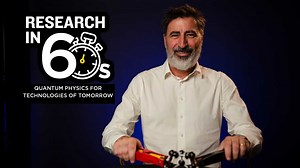 1.2K views · 40 reactions | Don't be scared when we say quantum physics 勞 UCF Pegasus Professor Enrique Del Barco, a physics professor and associate dean in the College of Sciences, explains how his research in quantum physics propels us toward advanced technologies of tomorrow! Interested in learning more about Pegasus Professor Enrique Del Barco's research? We've got you!  https://go.ucf.edu/enriquedelbarco | University of Central Florida | Facebook