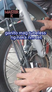 Ganito mag tubeless ng naka rim set #Vulcanizing #VulcanizingShop #vulcanizingjob #vulcanizingbusiness #vulcanizingvlog | Master K