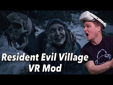 Resident Evil Village with VR Mod! Great, but you need a strong stomach! Tutorial + Gameplay