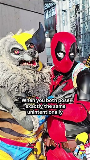 DEADPOOL AND WOLVERINE SHARE A BRAIN #cosplay