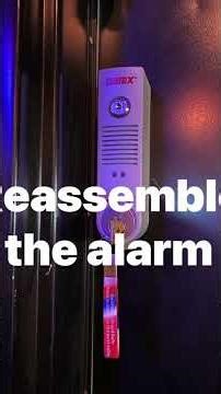 Installing a DETEX Alarm on a Commercial Door (Hear It Go Off) | Locksmith Blueprint