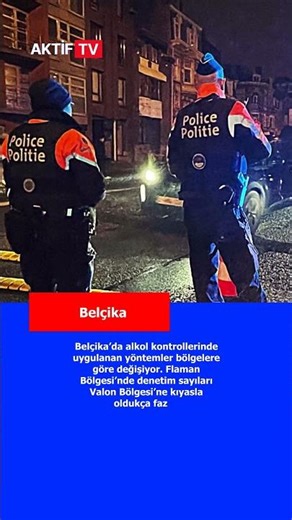 There are significant differences in alcohol checks between the Flemish and Walloon regions of Be...