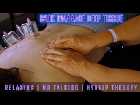 Deep Tissue Back Massage — Fascia Release & Nervous System Reset (No Talking ASMR)