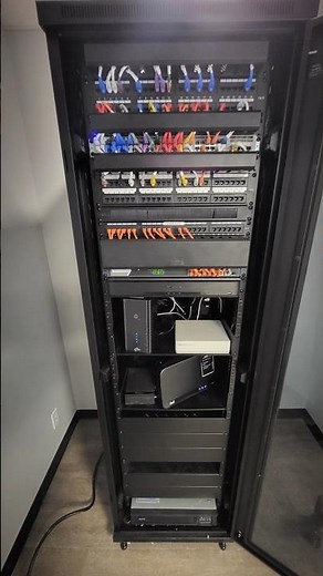 42u data rack install