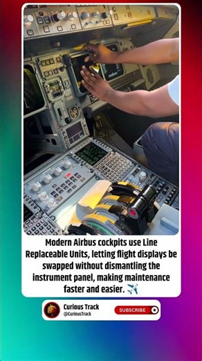 How Airbus Cockpit Displays Are Replaced ✈️🔧