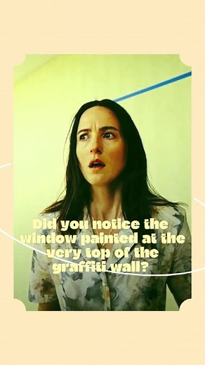 Did you notice the window painted at the very top of the graffiti wall?No one realizes that it was the key to Mary's escape from the Backrooms. #tiktokcomfortwatchcontest #fyp #usa #celebrity #thebackrooms