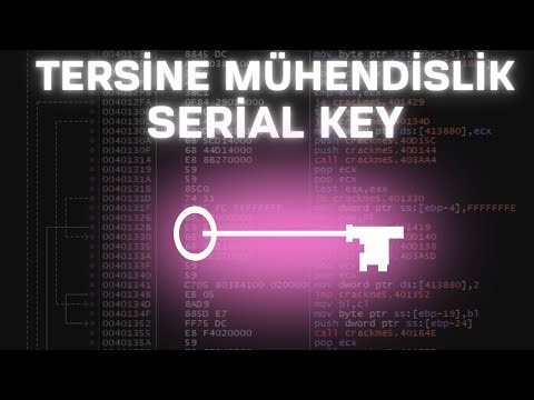 Serial Key Üretme | Tersine Mühendislik Etik Hacker Eğitimi
