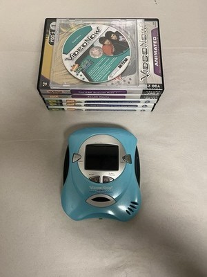 VideoNow Color Video Player Light Blue 2004 With Discs Lot - Tested Working | eBay