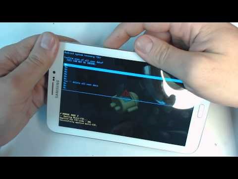 Samsung Galaxy Tab 3 SM-T211 hard reset