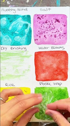 12 ways to add texture to your watercolor paintings for beginners