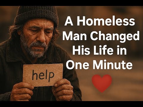 A Homeless Man Changed His Life in One Minute | Powerful USA Story
