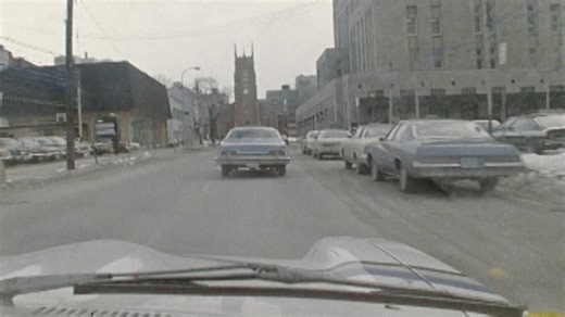 What downtown London looked like in March 1975