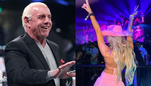 Ric Flair reacts as two WWE Superstars officially confirm they're dating