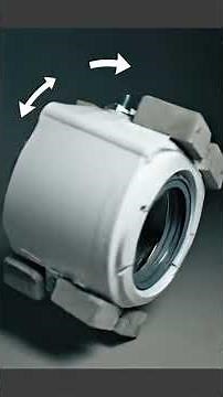 How a Washing Machine Balances Itself at High Speed — Hidden Engineering Revealed