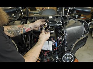 KENWOOD P-HD4UT Installation Video 14+ Harley Davidson® Ultra Limited® eXcelon Motorcycle Audio