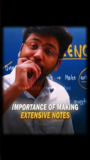 Importance Of Notes Making 🤯||Shobhit Nirwan #shorts #boardexam #ytshorts #class10 #shortsviral