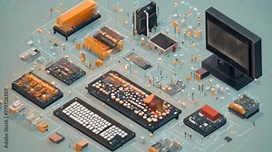 Role of AI in optimizing the production of electronic parts, from design to manufacturing