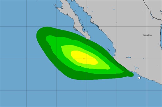Tropical ‘mini’ Storm Mario forms off Pacific coast of Mexico
