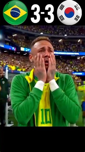 Brazil vs South Korea🥶 FIFA World Cup 2026 Final⚽Neymar destroyed south korea#neymar#fifa#brazil#cr7