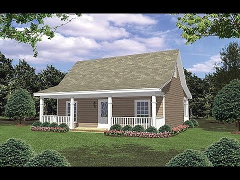 Cottage House Plan 59098 at FamilyHomePlans.com