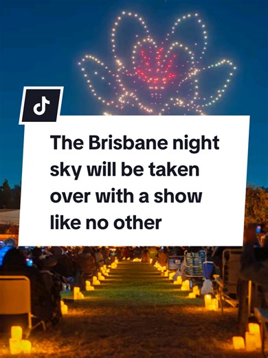 Brisbane's Breathtaking Drone Art Show at Sirromet Winery