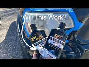How To Restore Faded Headlights Toyota Tacoma | DIY Headlight Restore