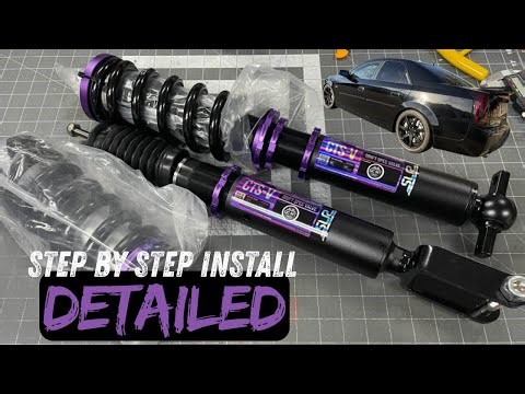 How To Properly Set Up & Install Coilovers (Cadillac CTS-V SLR Drift Spec)
