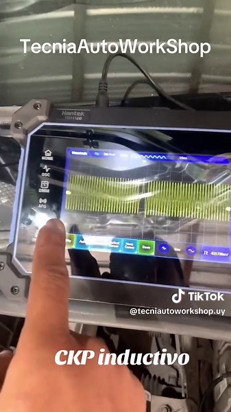 Diagnóstico del Sensor CKP Inductivo para Mecánicos