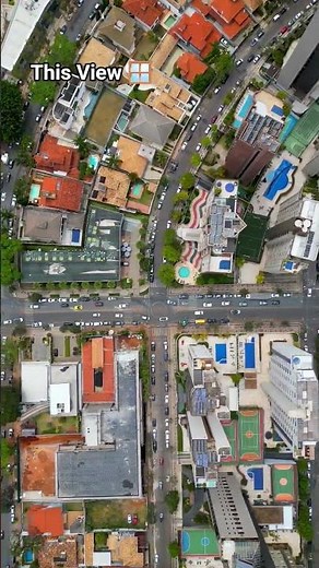 Epic 4K Drone Footage | Perfectly Symmetrical City View from Above