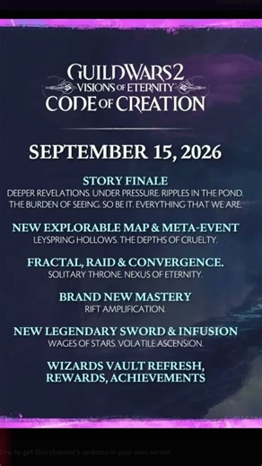 NEXT GW2 UPDATE ROADMAP #gw2 #guildwars2 #mmorpg