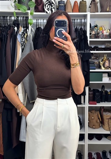 Stylish Casual Turtleneck Fashion for Office Wear