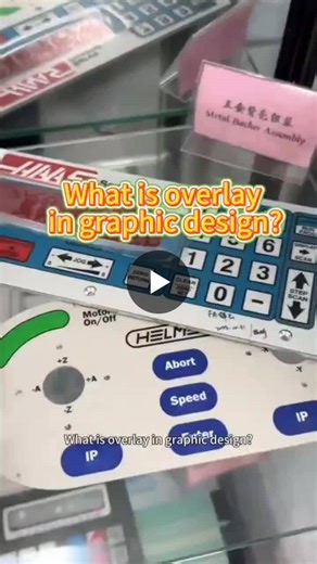 What is overlay in graphic design? The top layer of a standard membrane switch is the graphic overlay or machine graphics layer. It provides the interface between the user and your prod-ucts. When… | Gavin Xu(Membrane switch)