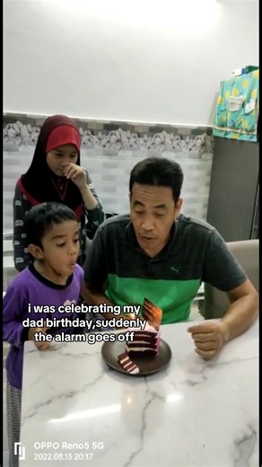 Celebrating Dad's Birthday with a Surprise Alarm