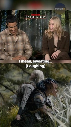 Elle Fanning Spent A Lot Of Time Being Strapped To Her Co-Star's Back In 'Predator: Badlands'