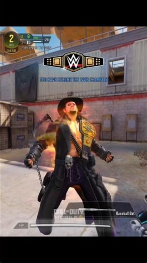 Undertaker Execution Animation in COD Mobile | WWE x CODM Collaboration #callofdutymobile #cod