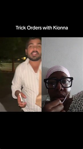 Delivery Reaction| Trick Order with Kionna
