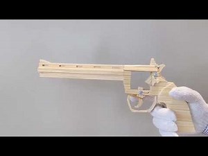 割り箸鉄砲 ダブルアクション