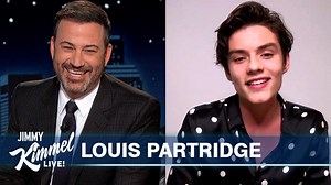 Louis Partridge on #EnolaHolmes, Millie Bobby Brown & blowing up on Instagram... 😍 | Jimmy Kimmel Live