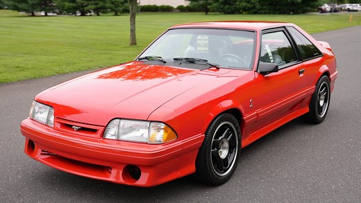 Here's Why The Rare 1993 Mustang SVT Cobra R Is So Valuable Today - SlashGear