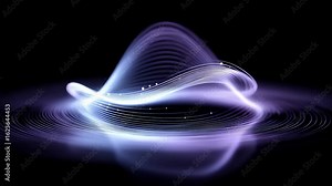 Dynamic Light Waveform Transmits Data Information